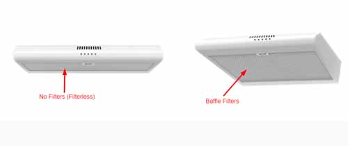 Baffle Filter vs. Filterless Chimneys