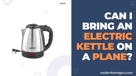 Can I bring an electric kettle on a plane?